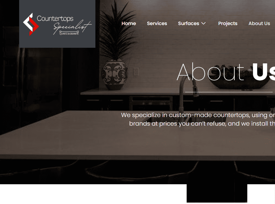 Sistema de Gestión para Countertop Specialist